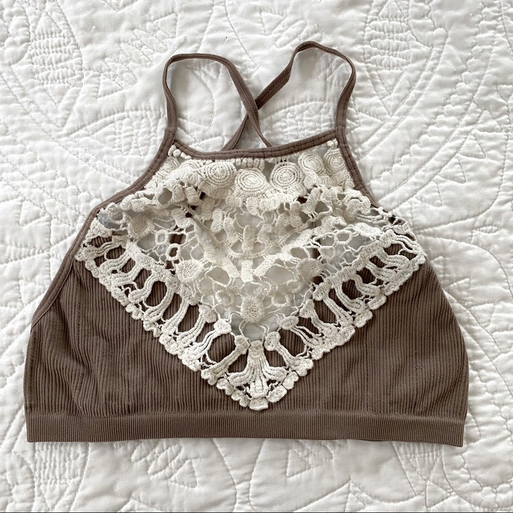 Crochet Crossback Bralette